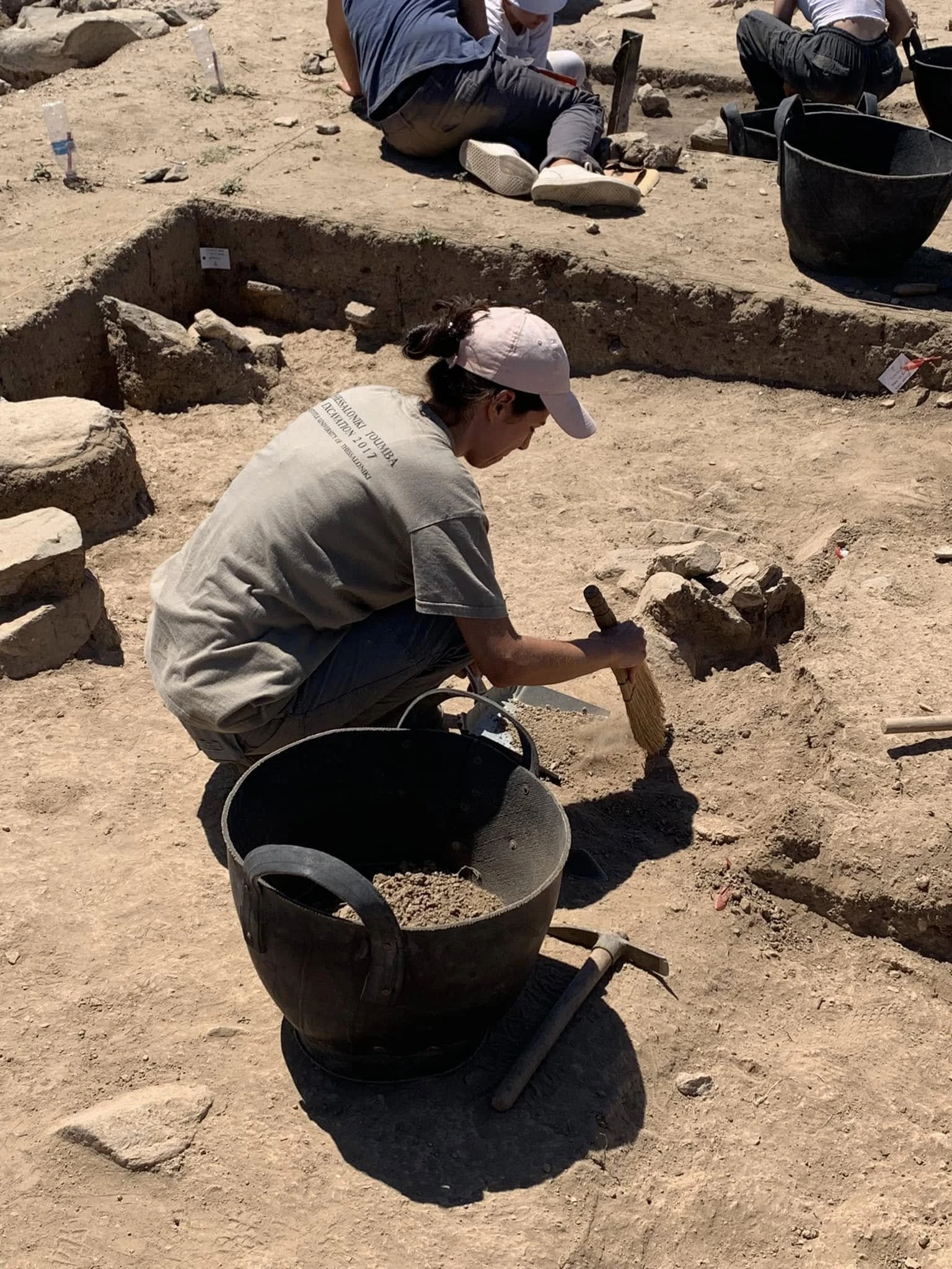 Ανασκαφή στο λόφο της Τούμπας - Πηγή:&nbsp;Thessaloniki Toumba Excavation / Ανασκαφή Τούμπας Θεσσαλονίκης