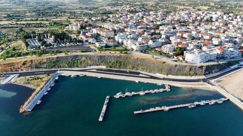 Φωτογραφία αρχείου από το λιμάνι της Καλλικράτειας στη Χαλκιδική