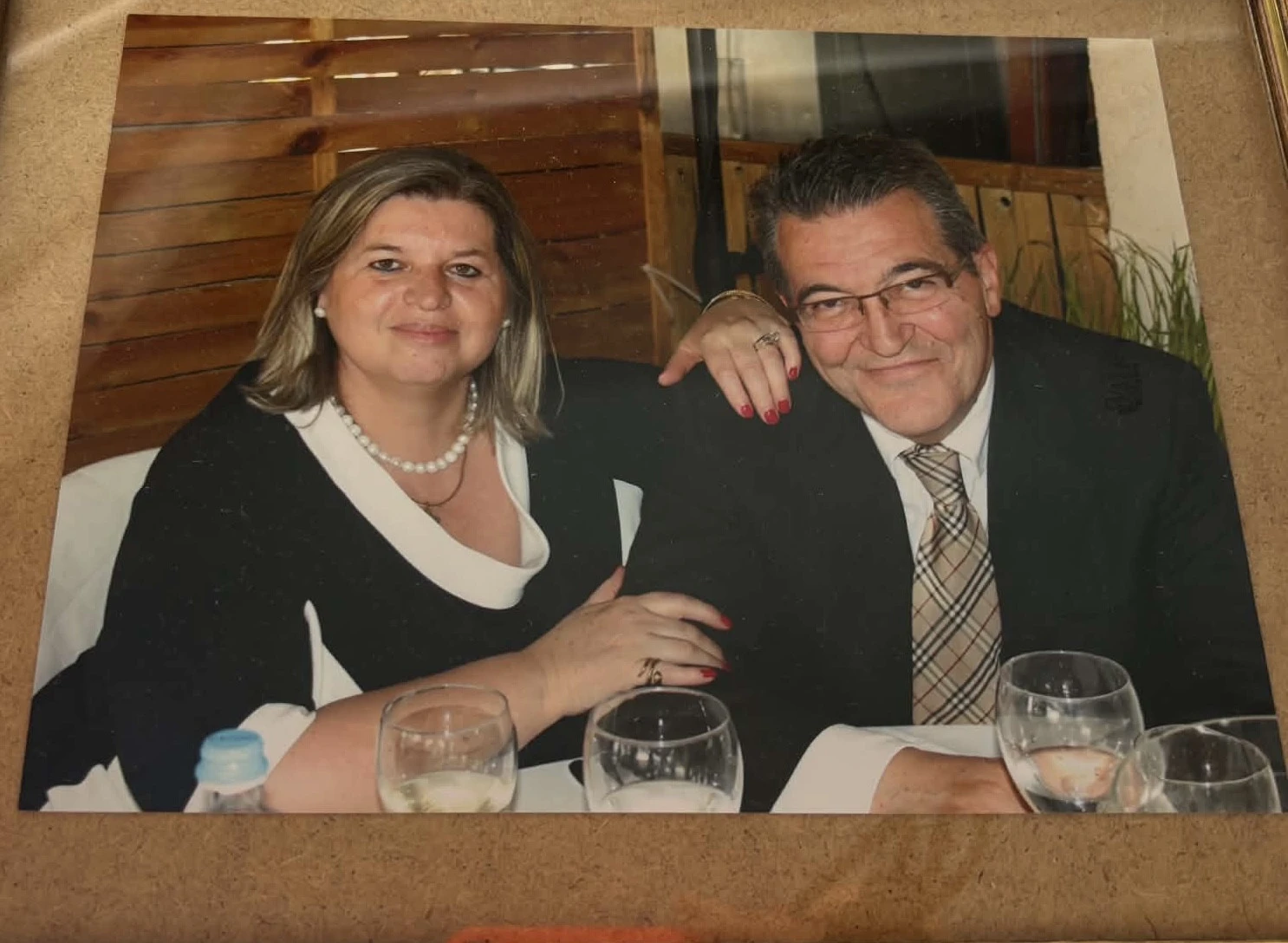 Οι γονείς της σε παλιότερη φωτογραφία