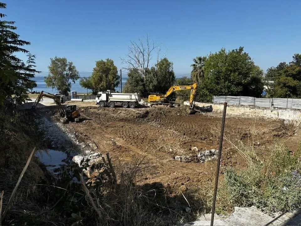Οι εργασίες που έχουν ξεκινήσει στο οικόπεδο δίπλα στο πρώην νοσοκομείο «Παναγία»