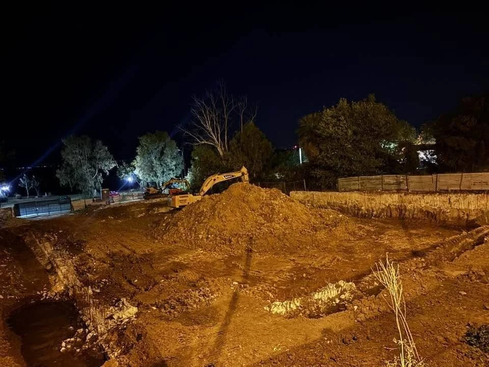 Οι εργασίες που έχουν ξεκινήσει στο οικόπεδο δίπλα στο πρώην νοσοκομείο «Παναγία»