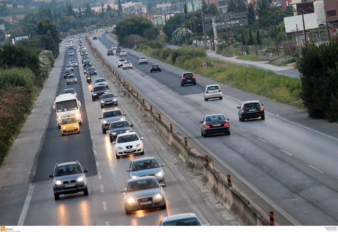 Φωτογραφία αρχείου από κίνηση σε είσοδο της Θεσσαλονίκης - Πηγή: Eurokinissi.gr