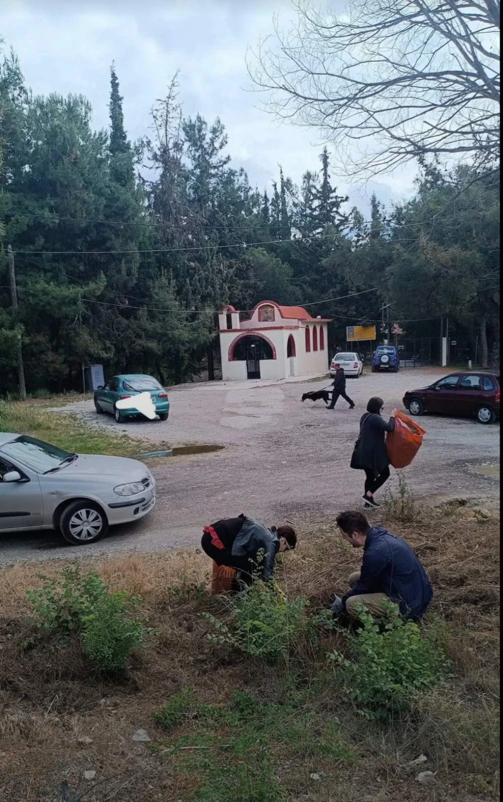 Εθελοντική παρέμβαση στο Πάρκο Κρυονερίου