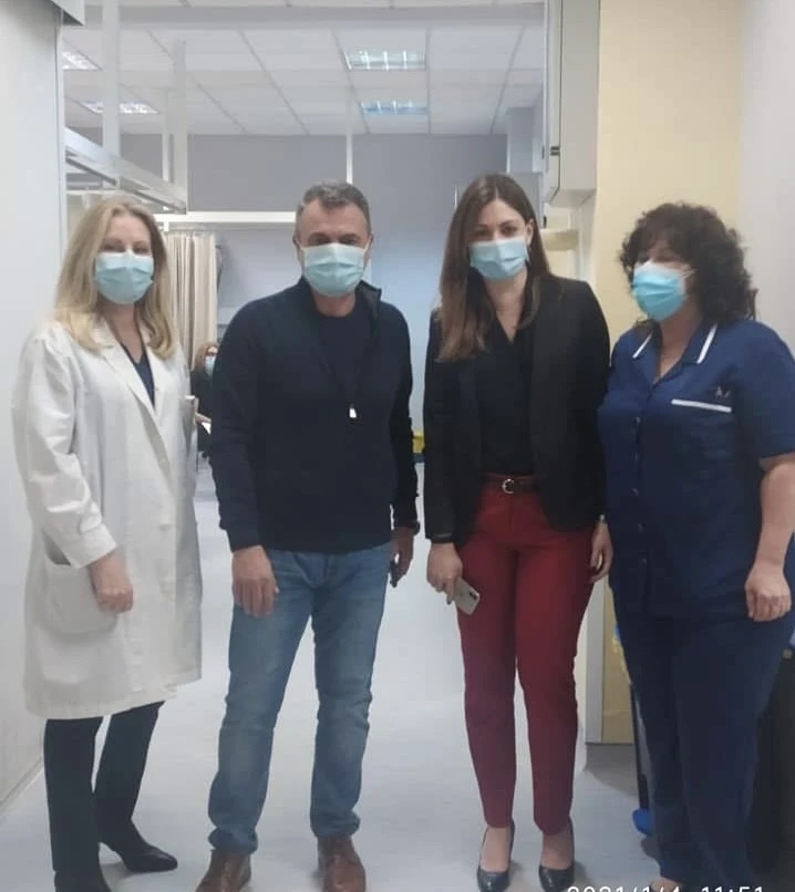 Στο νοσοκομείο κατά τη διάρκεια της πανδημίας
