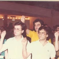 Στην τελετή ορκωμοσίας του από το Ιστορικό και Αρχαιολογικό της Φιλοσοφικής Σχολής του ΑΠΘ