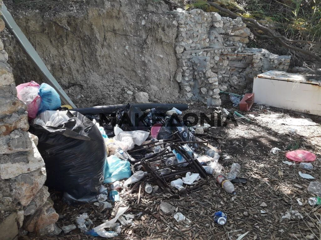 Η "χωματερή" στα αρχαία Στάγειρα