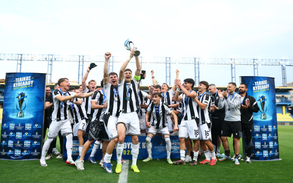 Κύπελλο Κ19: Νταμπλούχος ο ΠΑΟΚ, 1-0 τον Άρη στις καθυστερήσεις (βίντεο)