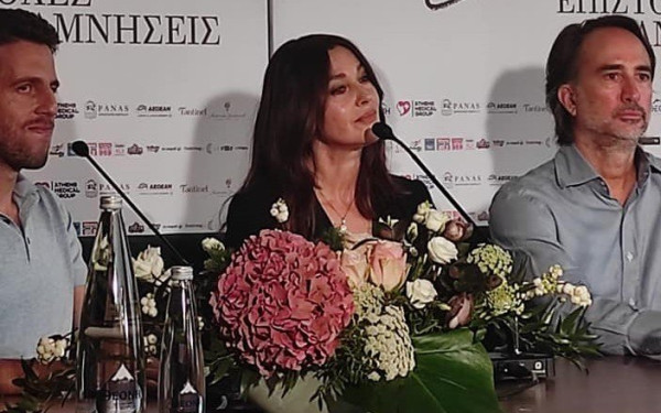 Στην Αθήνα η Μόνικα Μπελούτσι (Βίντεο) 