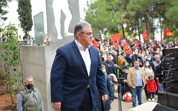 Δ. Κουτσούμπας: Το αίτημα για απεμπλοκή της Ελλάδας από τον πόλεμο είναι πιο αναγκαίο από ποτέ