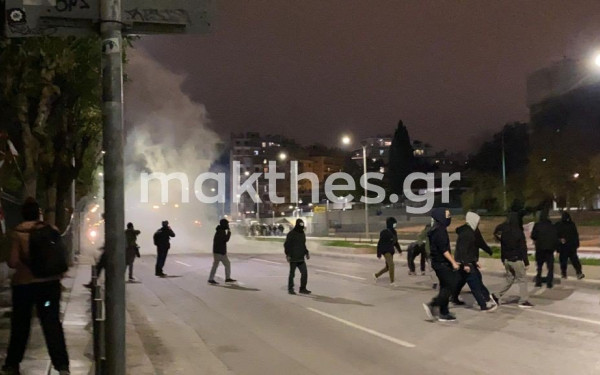 Επεισόδια τα ξημερώματα έξω από τη ΔΕΘ