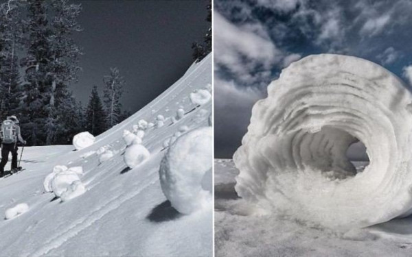 "Κύλινδροι χιονιού": Ο Σάκης Αρναούτογλου εξηγεί το εντυπωσιακό φυσικό φαινόμενο