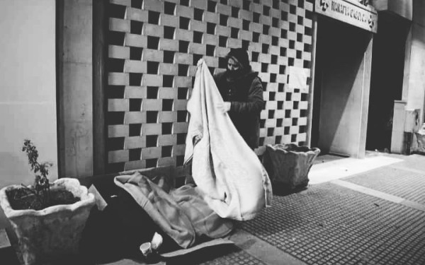 Θεσσαλονίκη: Κάλεσμα αλληλεγγύης και συνεισφοράς στους αστέγους της πόλης