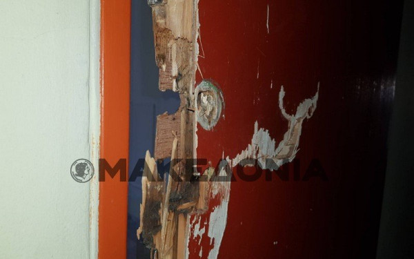 Εισβολή της ΕΛΑΣ στις φοιτητικές εστίες του ΑΠΘ (Φωτ.)   