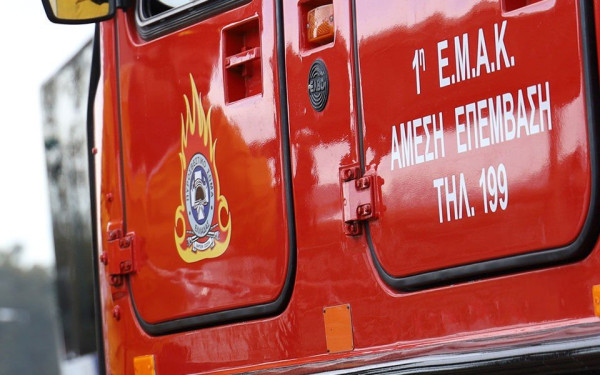 Συναγερμός στη Χίο: Πυρκαγιά μεταξύ των χωριών Κώμης και Καλαμωτής