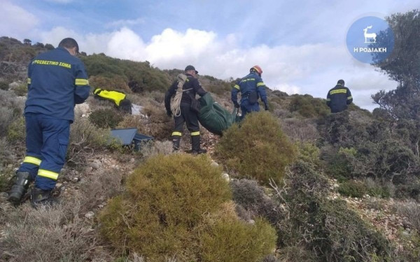 Συναγερμός στη Ρόδο: Εντοπίστηκε ανθρώπινος σκελετός σε δύσβατη περιοχή