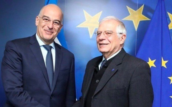 Δένδιας και Μπορέλ συζήτησαν για την Ουκρανία και την Ανατολική Μεσόγειο 