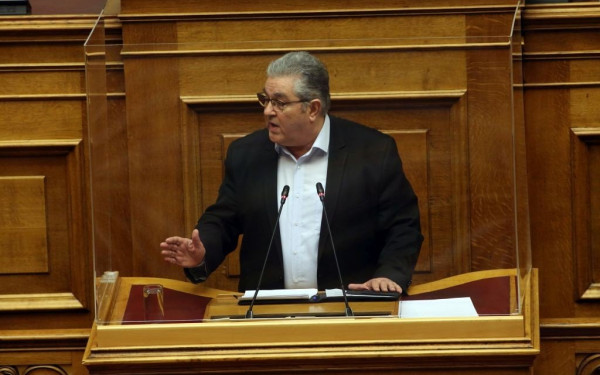 Βουλή: Αντιδράσεις για τη δήλωση Κουτσούμπα περί sugardaddies και την αναφορά Καραθανασόπουλου