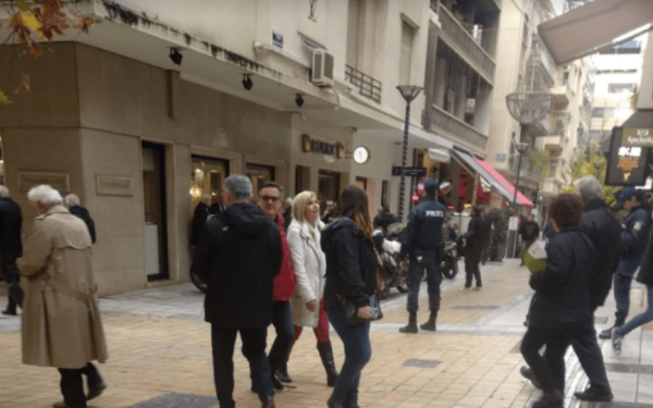 Ληστεία στο κατάστημα της Rolex στην Αθήνα