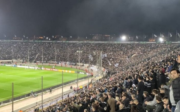 Θερμή ατμόσφαιρα και δρακόντεια μέτρα ασφαλείας στην Τούμπα για το ΠΑΟΚ - Μαρσέιγ (βίντεο, φωτ.)