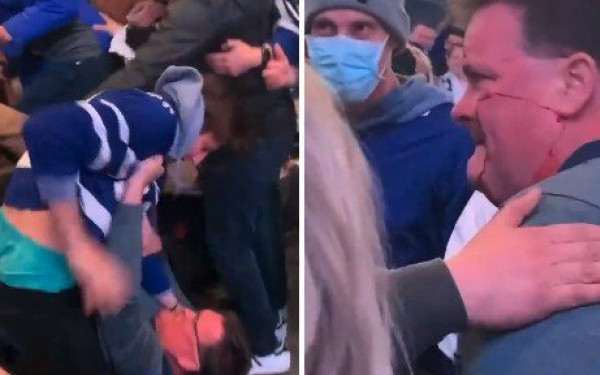 Αδιανόητο ξύλο σε αγώνα χόκεϊ στο Τορόντο (βίντεο)