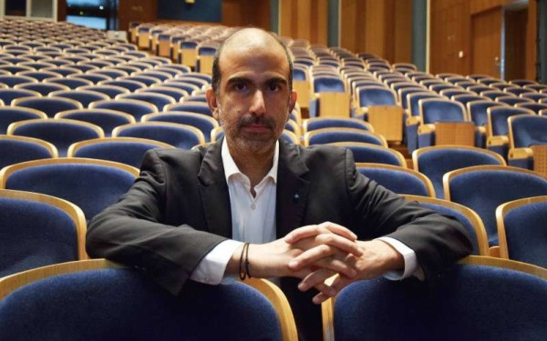 Η Διοικούσα Επιτροπή της νέας Ανώτατης Σχολής Παραστατικών Τεχνών - Αντιπρόεδρος ο Χρ. Γαλιλαίας, μέ΄λος ο Αστ. Πελτέκης