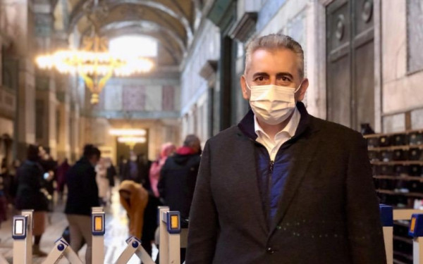 ΓΓ ΔΣΟ: «Το 'έγκλημα' στην Αγία Σοφία δεν πρέπει να μείνει χωρίς τιμωρία»