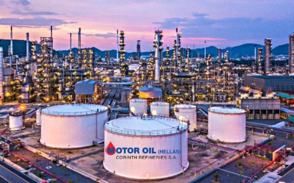 Motor Oil: Διαπραγματεύσεις με την Κομισιόν για τον σταθμό Υγροποιημένου Φυσικού Αερίου στην Κόρινθο