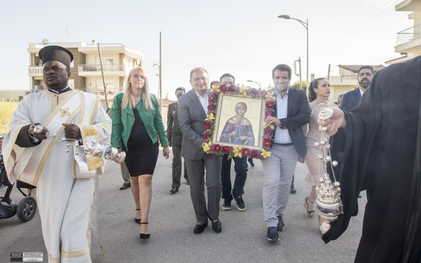 Με λαμπρότητα οι φετινές εκδηλώσεις στην Πυλαία προς τιμήν του Αγίου Χριστοφόρου και της Αγίας Γλυκερίας