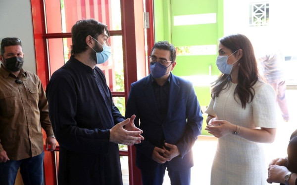 Η «Κιβωτός του Κόσμου» υποδέχθηκε τη Δ. Μιχαηλίδου