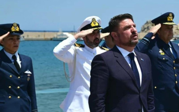 Στις εκδηλώσεις μνήμης και τιμής του ήρωα Κ. Ηλιάκη ο Ν. Χαρδαλιάς