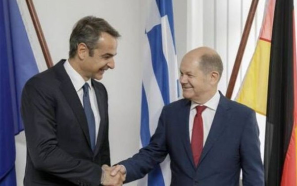 Κυρ. Μητσοτάκης - Όλαφ Σολτς: Από τον αρχαιολογικό χώρο της Ακρόπολης στο Μαξίμου