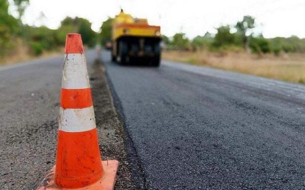 Εργασίες στην Εθνική Οδό 2 Θεσσαλονίκης-Έδεσσας