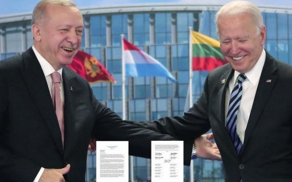Επιστολή 35 βουλευτών στον Μπάιντεν: Μην δώσεις τα F16 στον Ερντογάν
