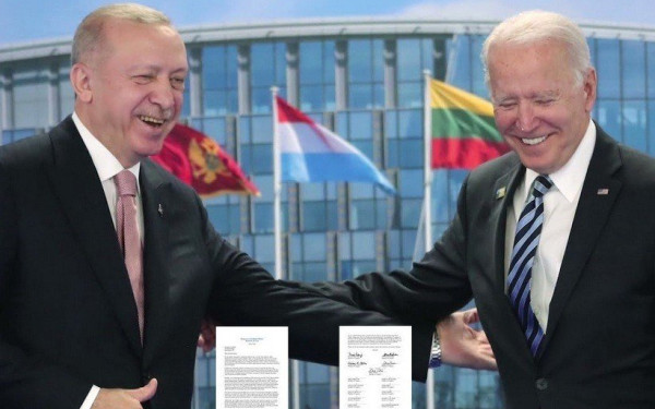 Άρχισαν τα «παζάρια» Μπάιντεν και Ερντογάν για F-16 και... Σουηδία