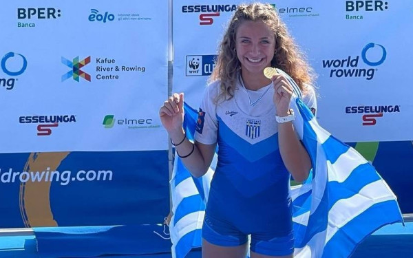 Κωπηλασία: Χρυσό μετάλλιο στο Βαρέζε η Αναστασιάδου (βίντεο)