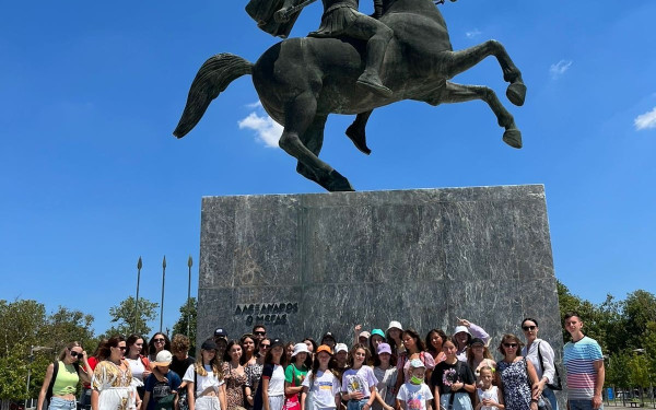 Καβάλα: Παιδιά από την Ουκρανία μοιράζονται ξέγνοιαστες στιγμές σε κατασκήνωση μαζί με Ελληνόπουλα (φωτ.)
