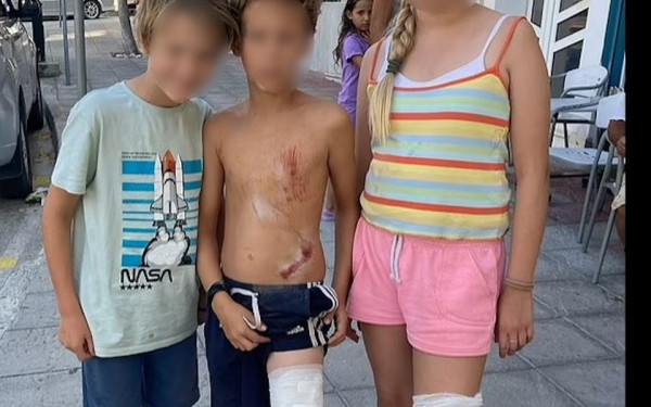 Άγρια επίθεση αγέλης 15 σκύλων εναντίον οικογένειας στο ηφαίστειο Σουσάκι στην Κόρινθο
