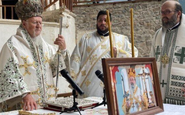 Παναγία Σουμελά: Ο Πατριάρχης και το... «Λιοντάρι του Πόντου»