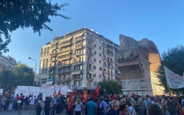 Συγκέντρωση κατά των εκλογών στην Θεσσαλονίκη