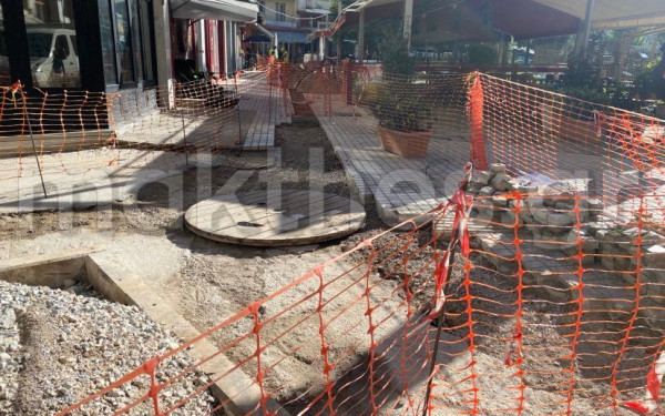 Θεσσαλονίκη... αθάνατη: Σκάβε-ξήλωνε έργα ανάπλασης στο ιστορικό κέντρο (φωτ.)