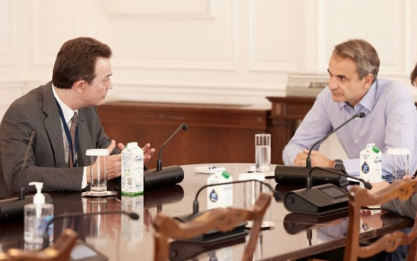 Συνάντηση Κυρ. Μητσοτάκη με τον Διευθύνοντα Σύμβουλο του μεγαλύτερου διαχειριστή LNG της Ευρώπης