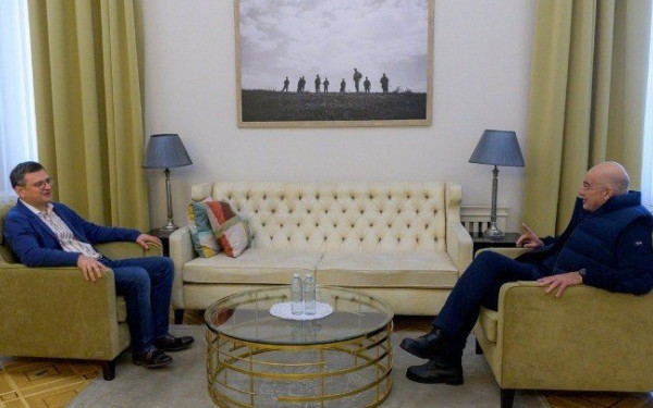 Ν. Δένδιας από Κίεβο: Η Ελλάδα στο πλευρό της Ουκρανίας - Ξέρουμε τι θα πει να έχεις γείτονα μια αναθεωρητική δύναμη