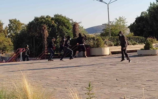 Θεσσαλονίκη: Επεισόδια στο ΑΠΘ για τον φοιτητή που έπεσε από τον τρίτο όροφο της Νομικής (φωτ.)