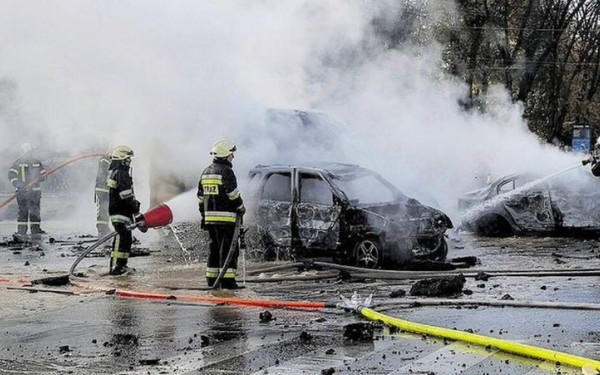 Ουκρανία: Ρωσική πυραυλική επίθεση πλήττει υποδομές στο Κίεβο