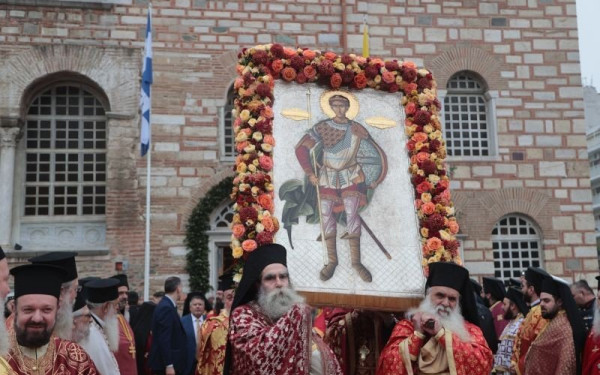 Άγιος Δημήτριος: Γιορτάζει διπλά σήμερα η Θεσσαλονίκη