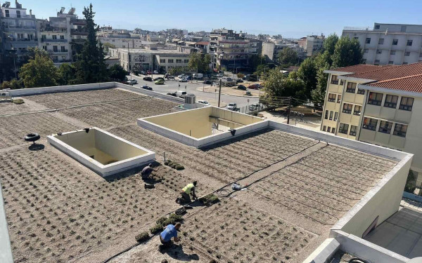 Θεσσαλονίκη: Μέχρι τέλος του χρόνου η ανάπλαση στο ΕΠΑΛ Σταυρούπολης (φωτ.)
