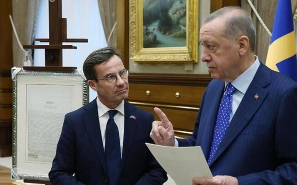 Σουηδία: «Αηδιαστικό» το περιστατικό με το ομοίωμα του Ερντογάν, δηλώνει ο πρωθυπουργός Κρίστερσον