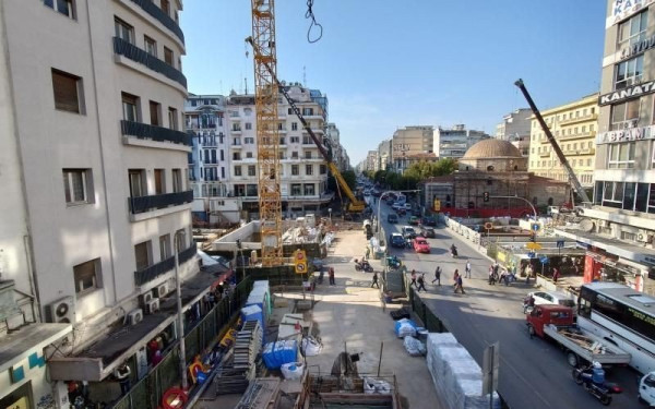 Ανοίγει σήμερα το τμήμα της οδού Βενιζέλου πάνω από την Εγνατία