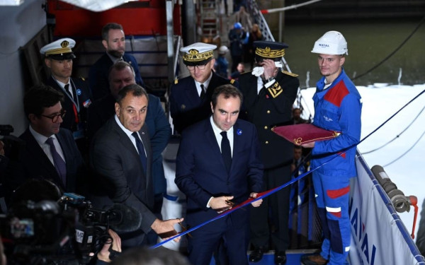 Ολοκληρώθηκε η καθέλκυση της πρώτης φρεγάτας Belh@arra - Έρχονται τις επόμενες ημέρες και άλλα Rafale (φωτ.)