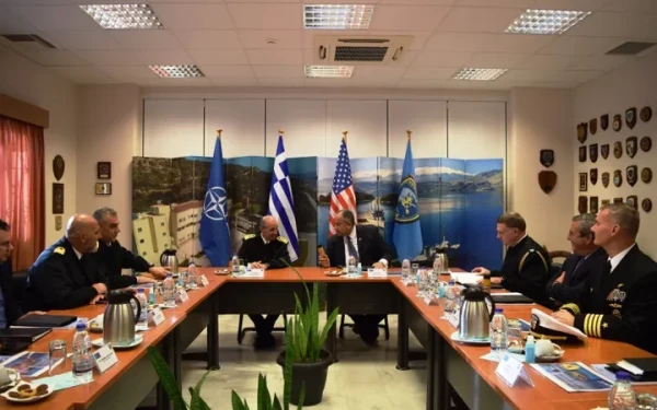 Επίσκεψη του υπουργού Ναυτικών των ΗΠΑ στην Κρήτη